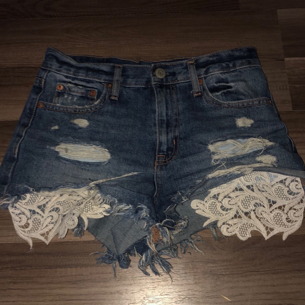 Cute shorts 😍lace detail😍
